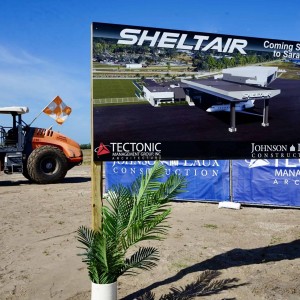 Sheltair breaks ground of $40M project at SRQ airport