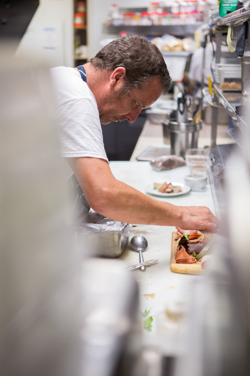Chef  Andrew Thompson of Roast. Photo by Wyatt Kostygan.