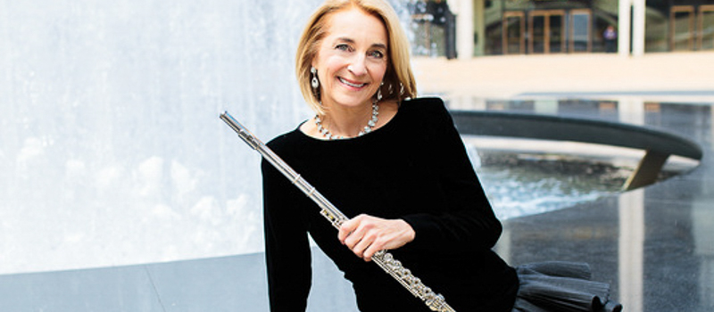 La Musica flautist Carol Wincenc.