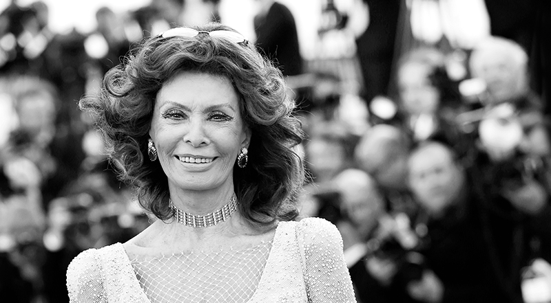 Sophia Loren attends the Two Days, One Night premiere during the 67th Cannes Film Festival on May 20, 2014. Photo by Andrea Raffin.