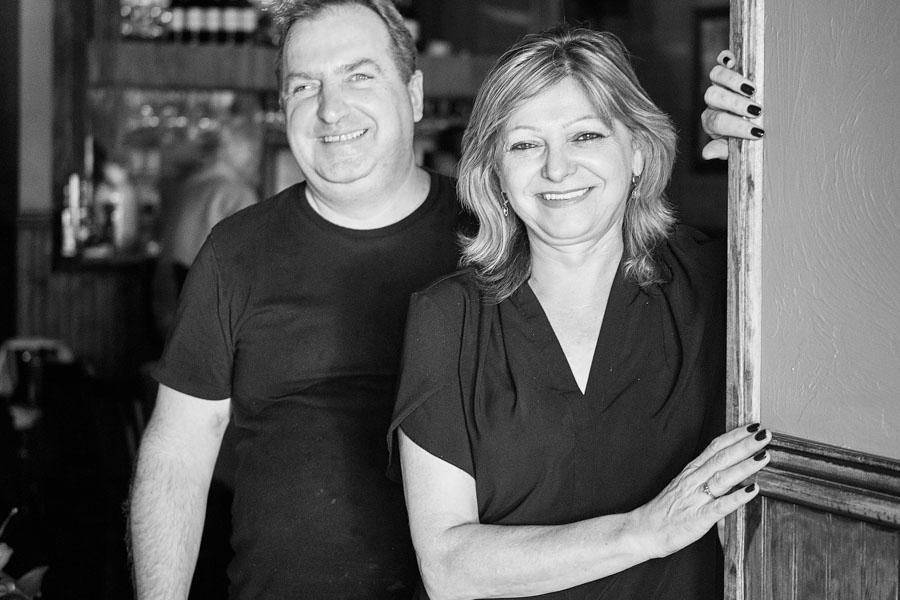 Chef Tamas Benkovics and co-owner Eva Katz. Photo by Evan Sigmund.