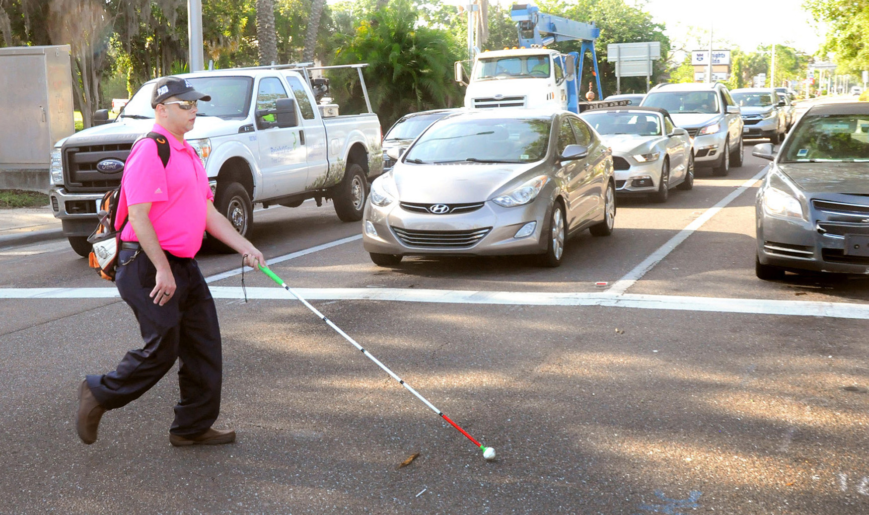 October is White Cane Safety Awareness Month worldwide, a reminder to watch for blind or disabled pedestrians.