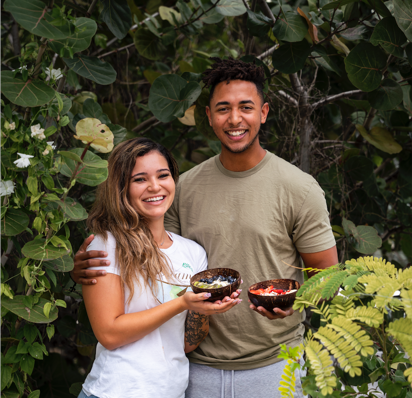 Ashley Yamamoto and her business partner Joseph Malu bring the super to superfoods with four smoothie bowls: Dream; Blossom; Earth; and Ocean Bowl.