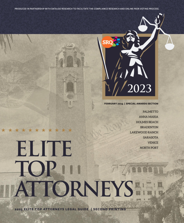 SRQ Magazine | Elite Top Attorneys Second Printing - February 2024
