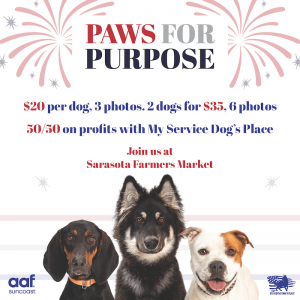Support Veterans and Service Dogs at Inaugural Paws for Purpose Event