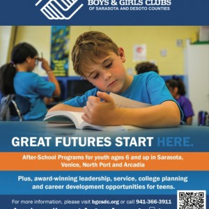 Registration is now OPEN for Boys & Girls Clubs of Sarasota and DeSoto Counties 2022-2023 School-Year Program