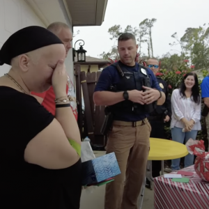 North Port Police Lift Family Fighting Cancer