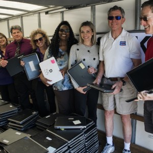 Charities Unite to Provide Laptops for Children in Need