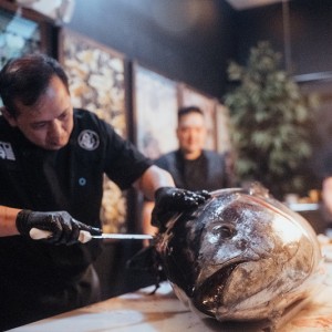 JPAN Amazes Guests With Bluefin Tuna Cutting and Tasting Menu