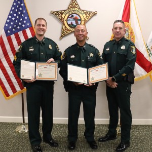 Sheriff Hoffman Holds Award Ceremony