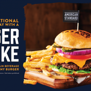 National Cheeseburger Day Deal at Ford's Garage 