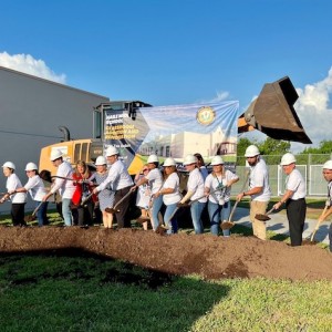 Halfacre Construction Company Celebrates Groundbreaking for Carlos E. Haile Middle School 