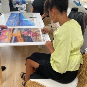 Woodland Middle Student Wins Downtown Venice Art Festival Poster Design Contest
