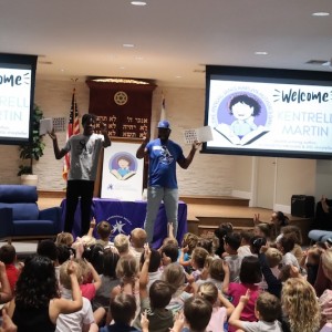 Author Kentrell Martin Visits Community Day School