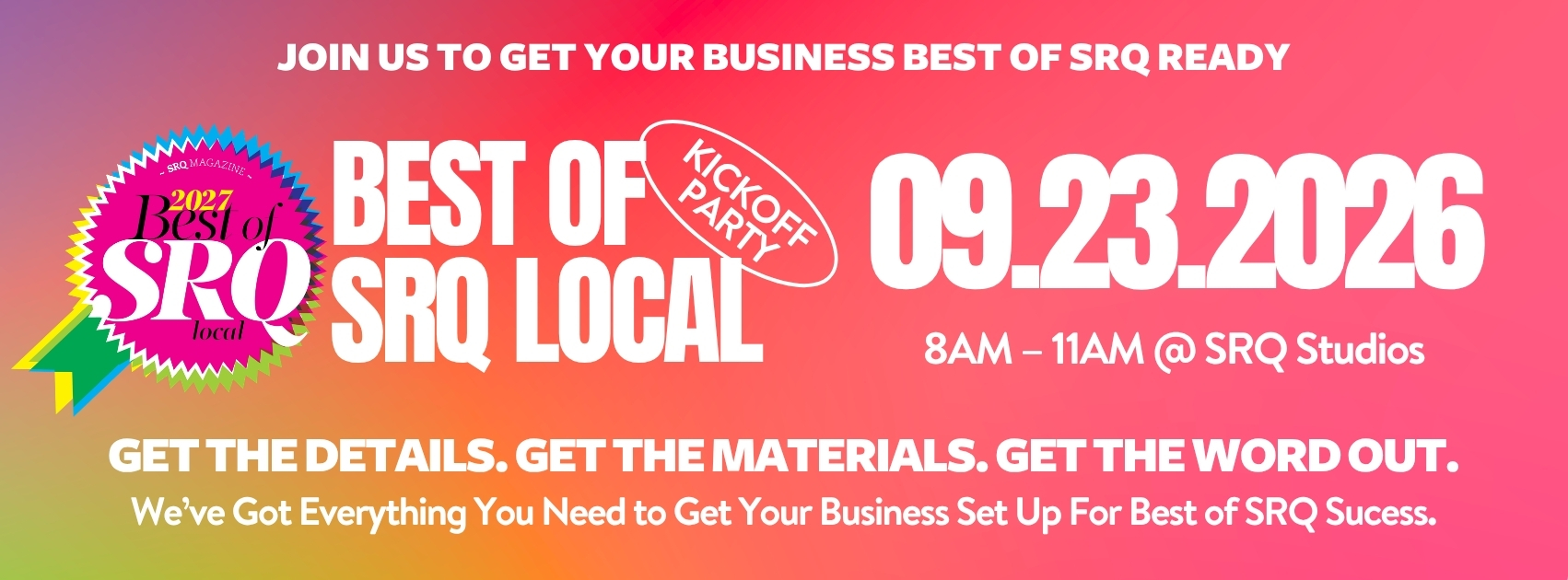 BOSRQ 2027 Kickoff Party Card