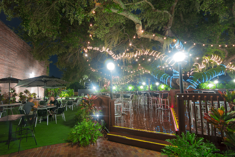 Motorworks beer garden.