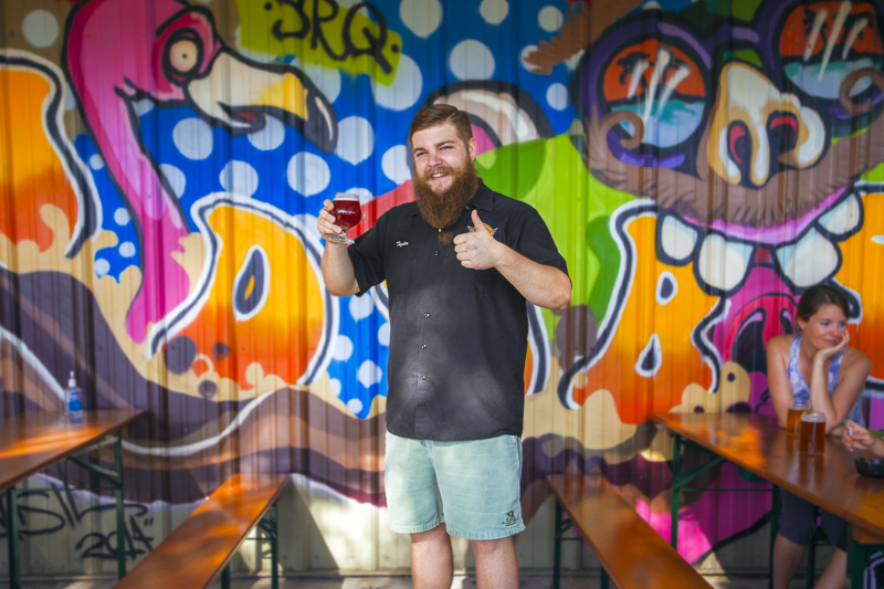 Taylor Pogue of JDubs Brewing Company