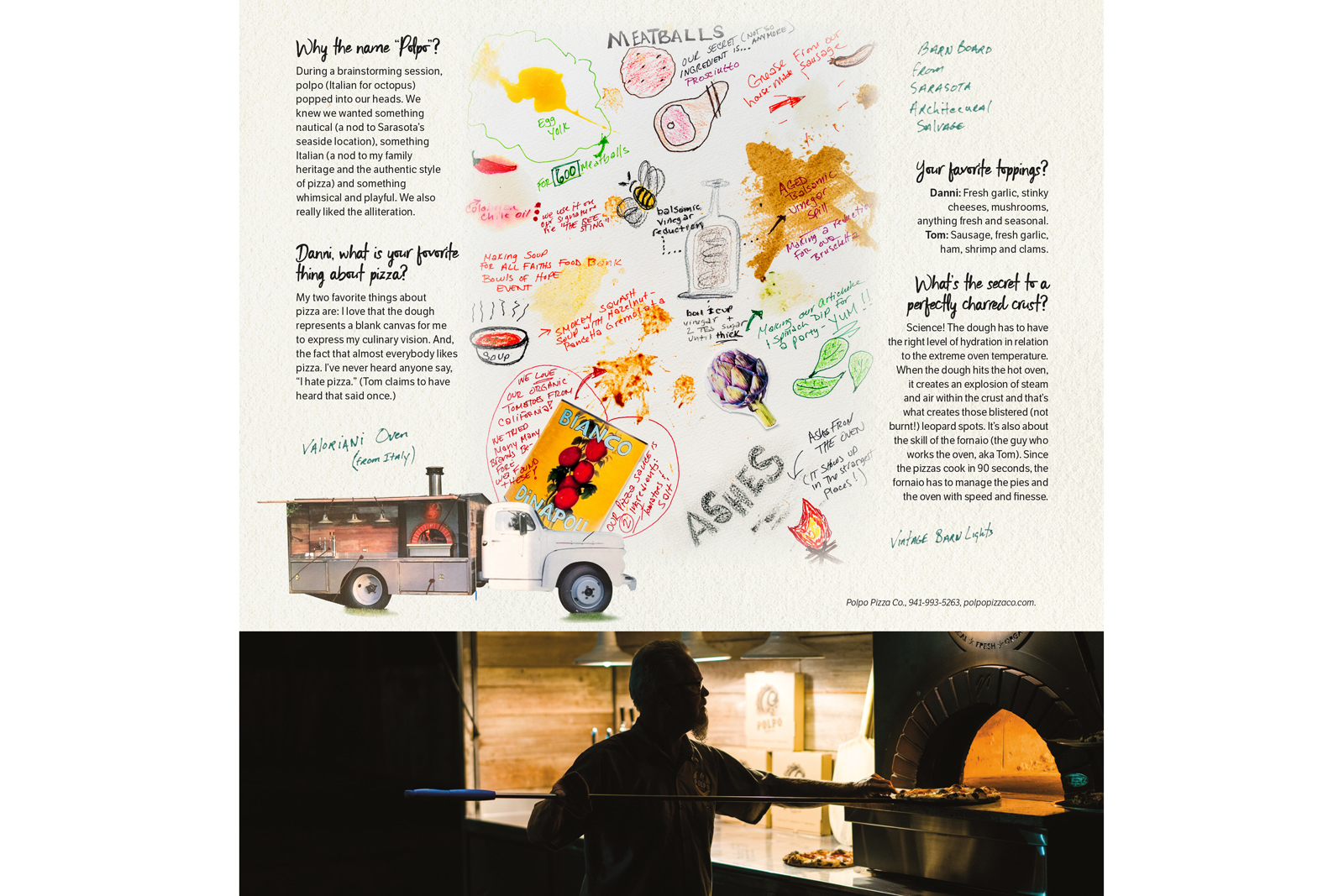 In the Kitchen with Danni & Tom Baril of Polpo Pizza Co. 