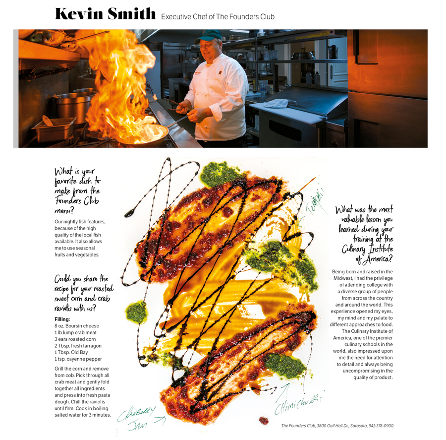 In the Kitchen with Kevin Smith of the Founders Club
