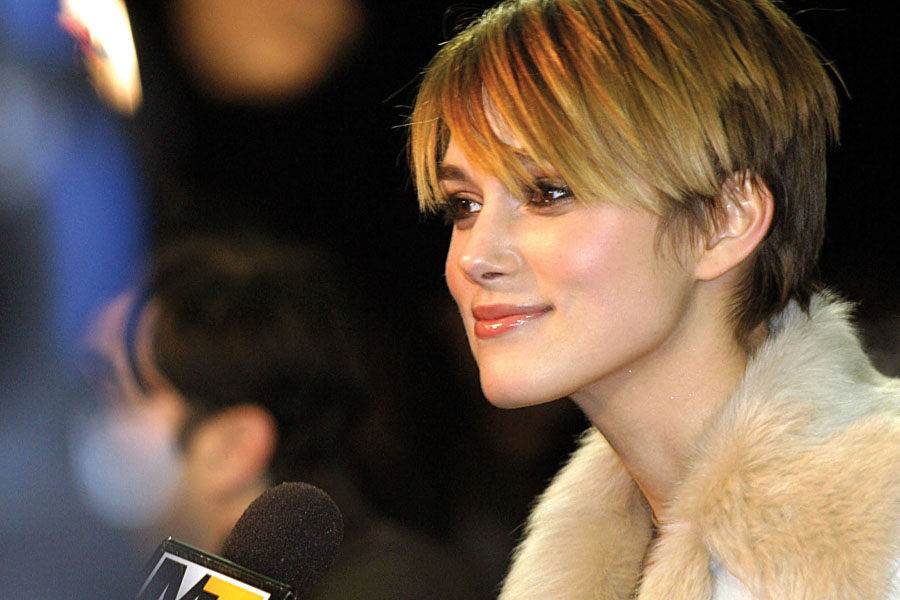 Keira Knightley arrives for the 2005 Sundance Film Festival premiere of The Jacket at the Eccles Center Theatre, January 23, 2005.