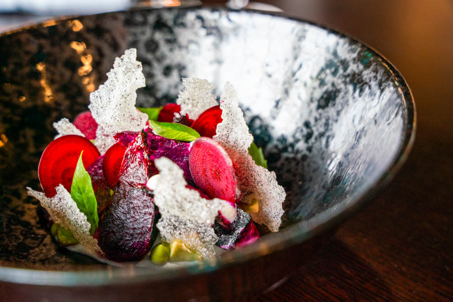 A commitment to seasonality means this earthy beet salad is available through early Spring. 