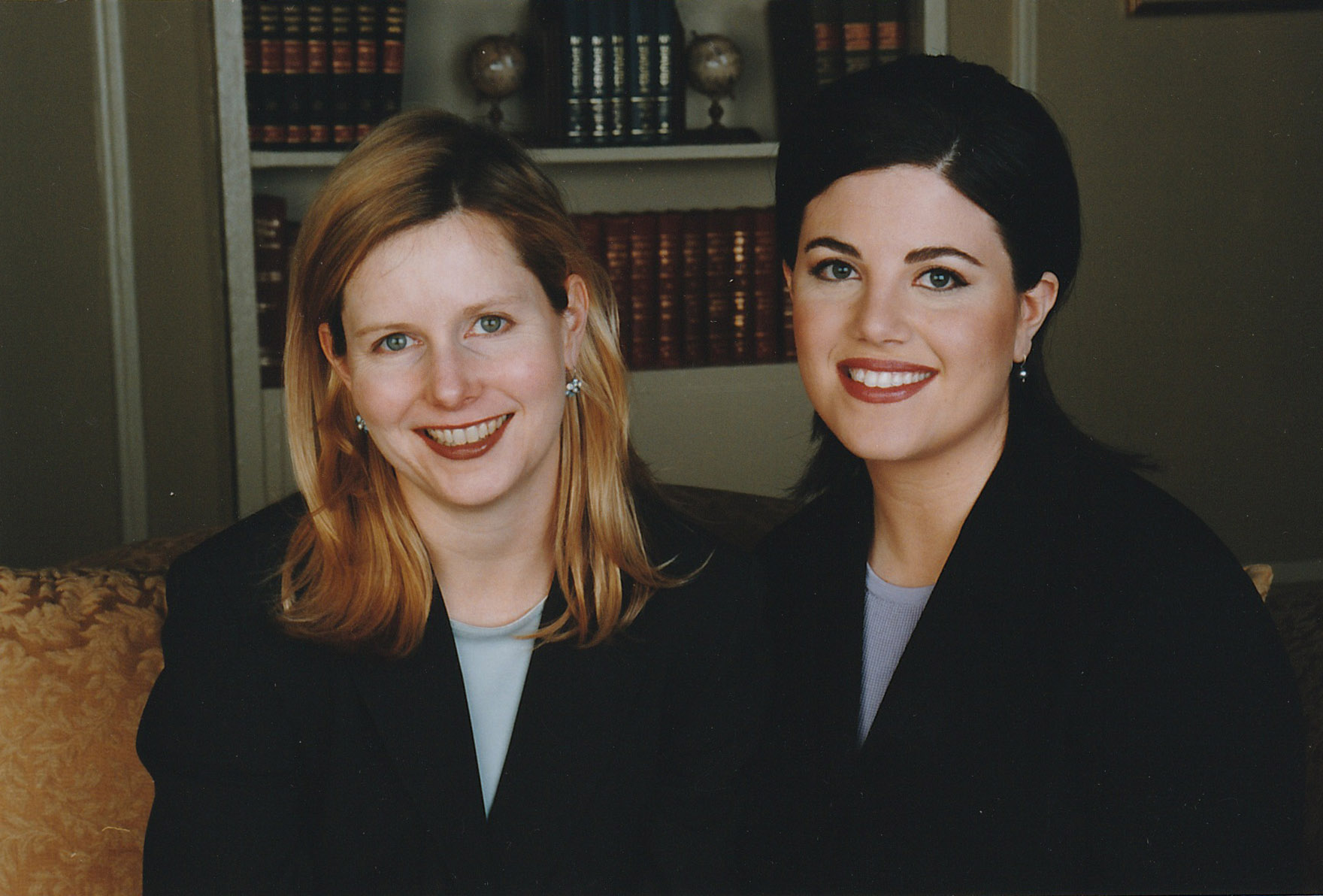 Katie with Monica Lewinsky