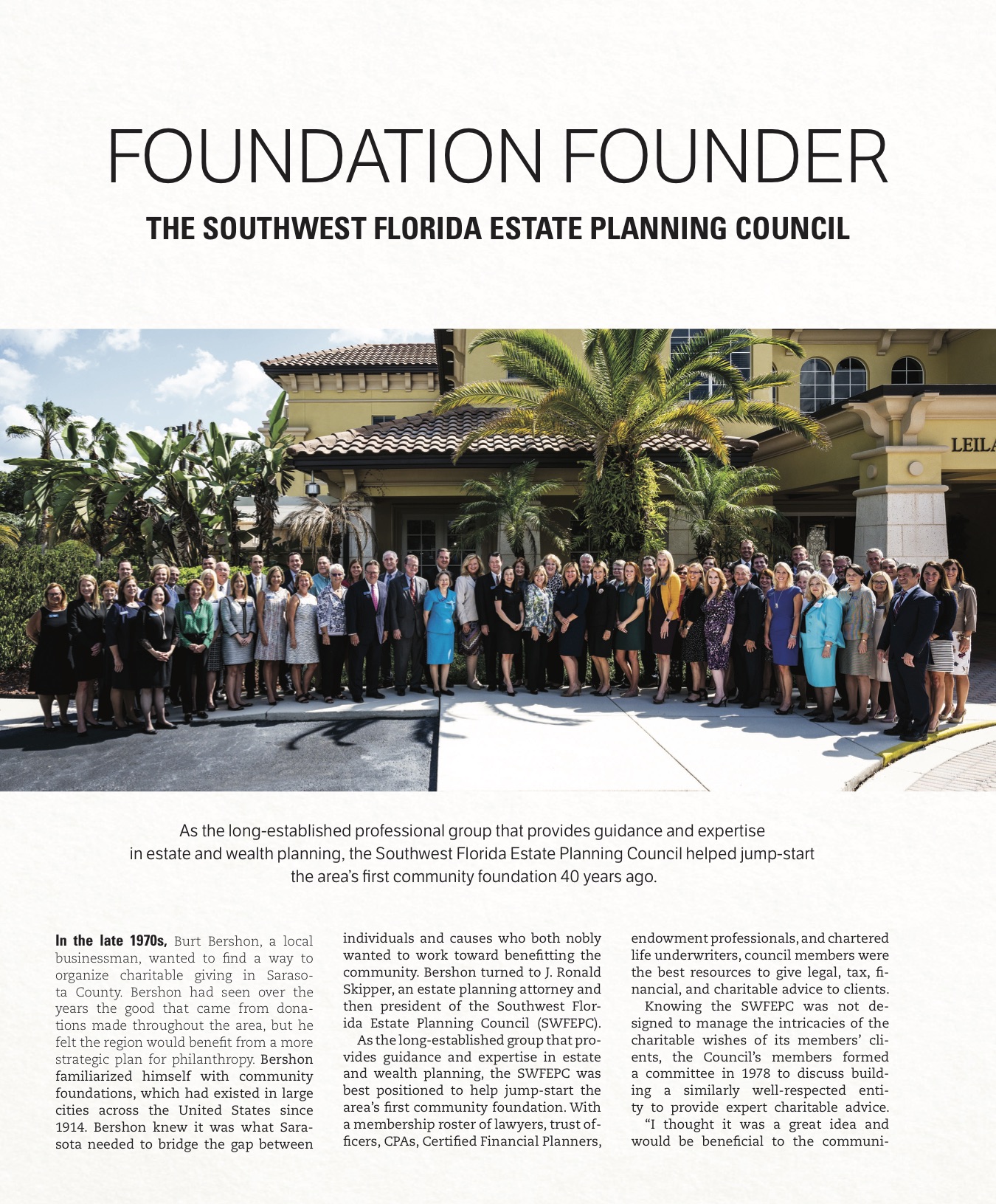 The Community Foundation of Sarasota County