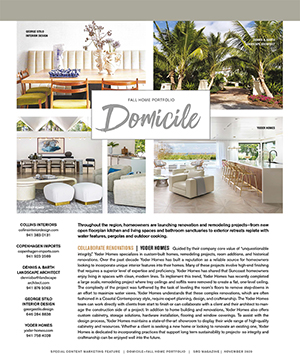 Domicile: The Fall House & Home Portfolio 2020 