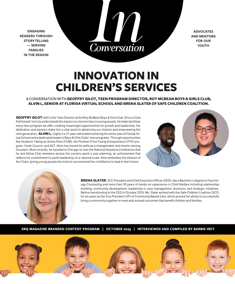 SRQ MAGAZINE | In Conversation: Innovation in Children's Services - October 2025