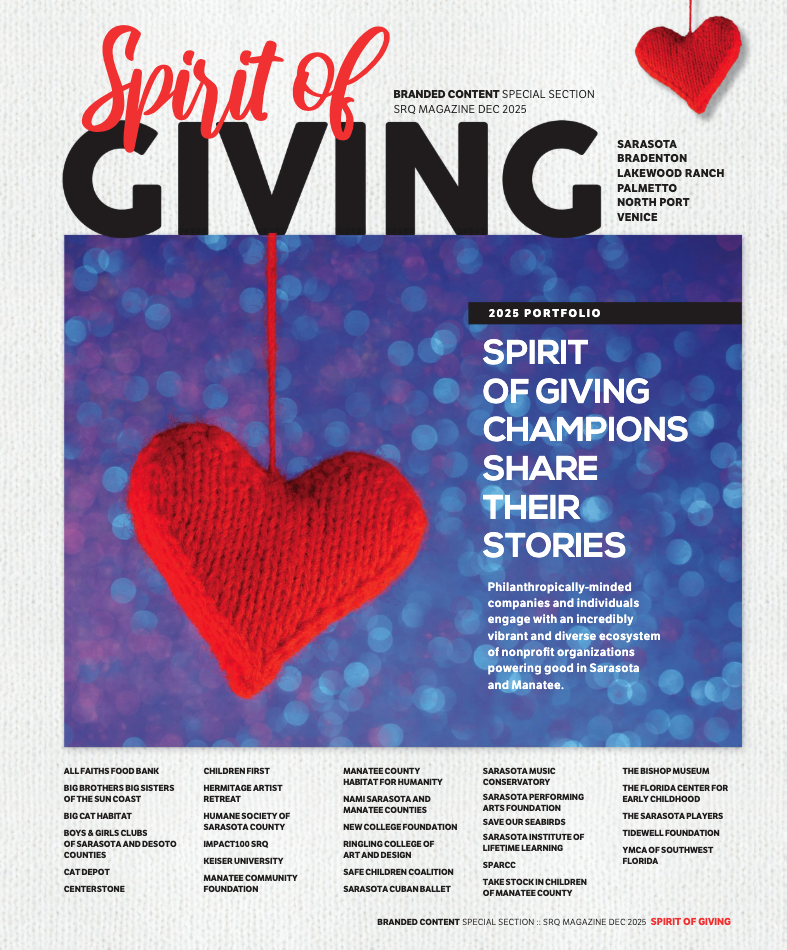 SRQ Magazine | December 2025, Spirit of Giving