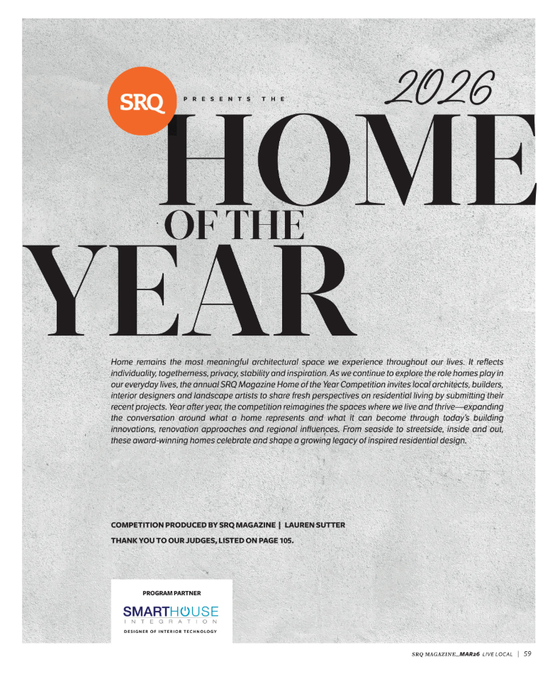 SRQ Magazine | March 2026 - Home of the Year Awards Feature